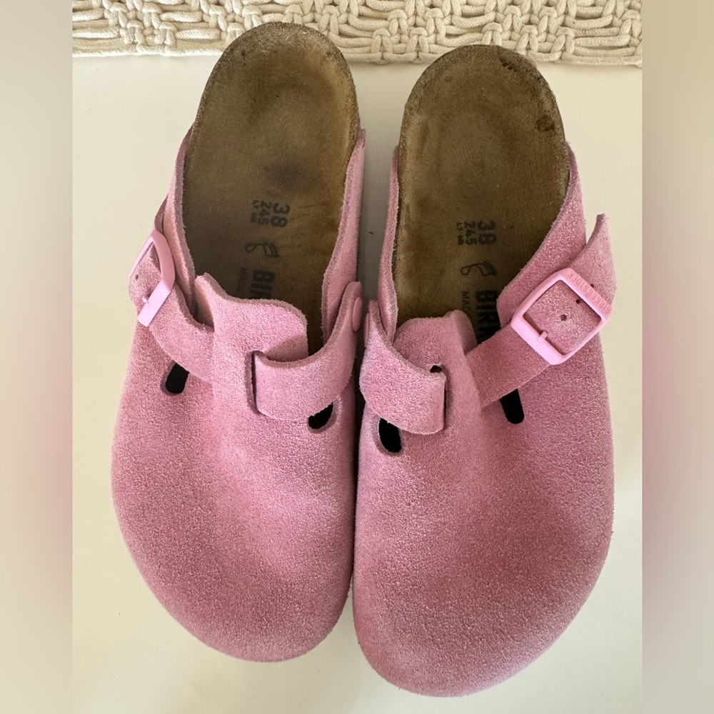 Pink Birkenstocks